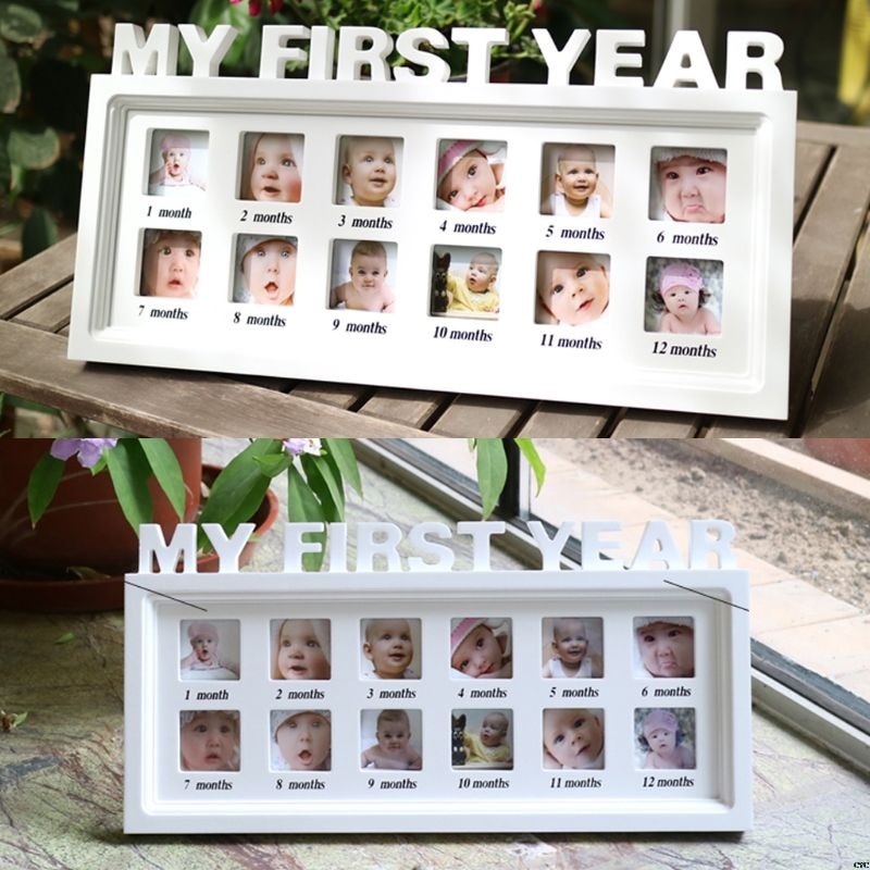 Baby First Year Photo Frame